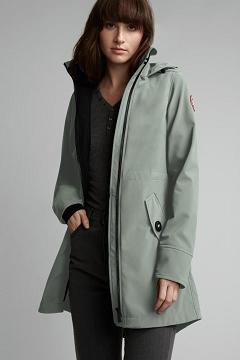 Chamarras Canada Goose Mujer Mexico - Avery Rompevientos Verdes KE9752438